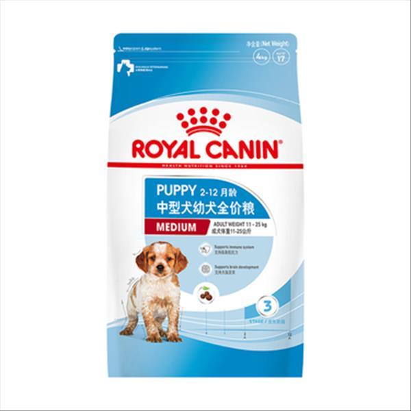 法国皇家Royal Canin 中型犬幼犬粮 4kg