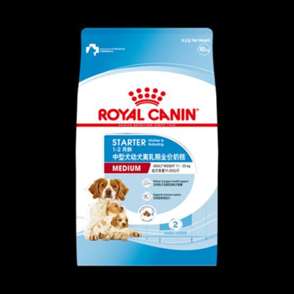 法国皇家Royal Canin 中型犬幼犬离乳期奶糕粮 10kg MES30