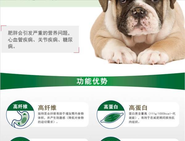 法国皇家 成犬减肥处方粮 6kg 高纤维高蛋白 拒绝肥胖