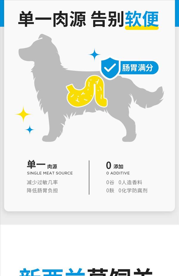 T29纽顿 小型犬全价犬粮羊肉&兵豆配方 6kg