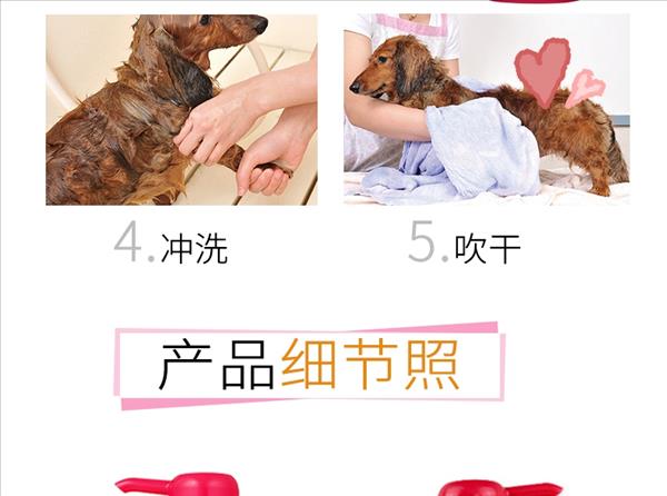 日本艾宠Lion  犬用每日洗二合一香波 柔和花香型 550ml 