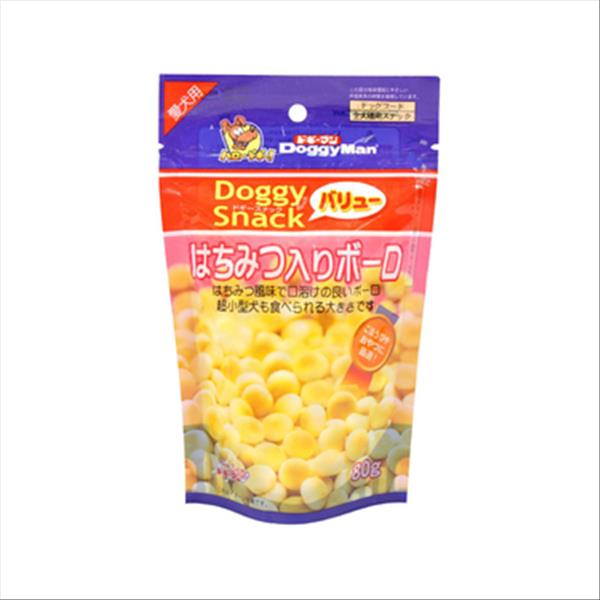 日本多格漫Doggyman 蜂蜜味小馒头80g 狗零食训练奖励（线下店专供）