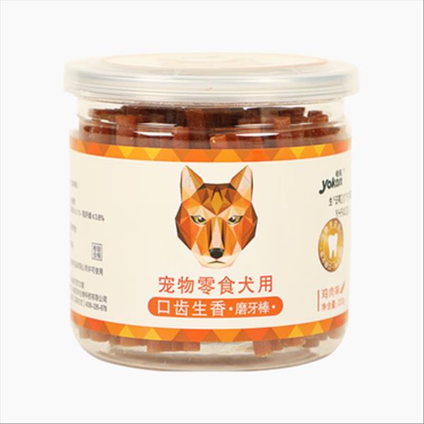 怡亲Yoken 鸡肉味犬用健齿棒 220g*3罐