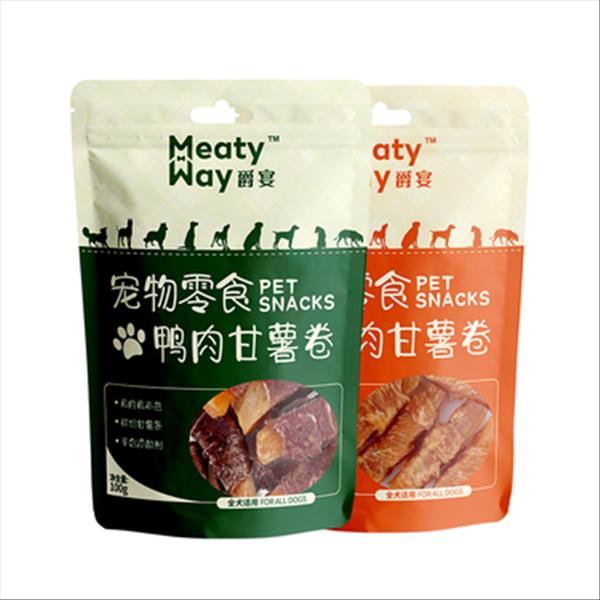 爵宴 Meatyway犬零食鸭肉甘薯卷1130g