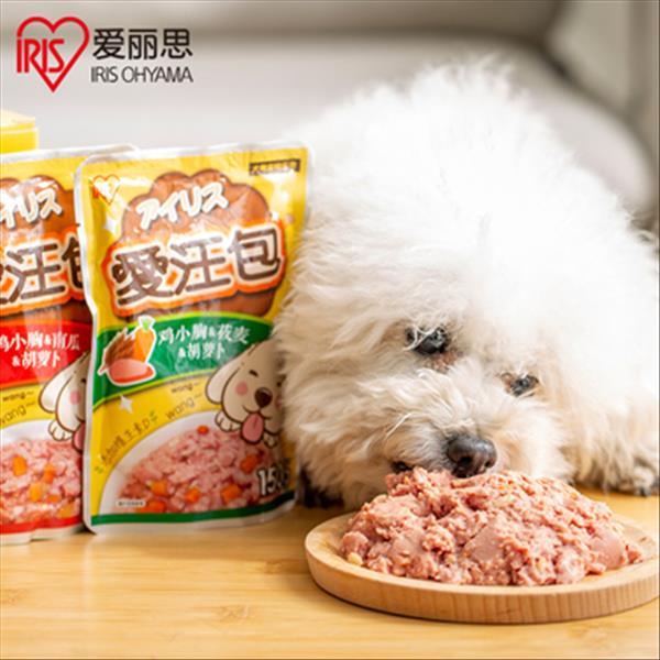 爱丽思爱汪包犬用鲜封包鸡小胸南瓜胡萝卜8包1200g