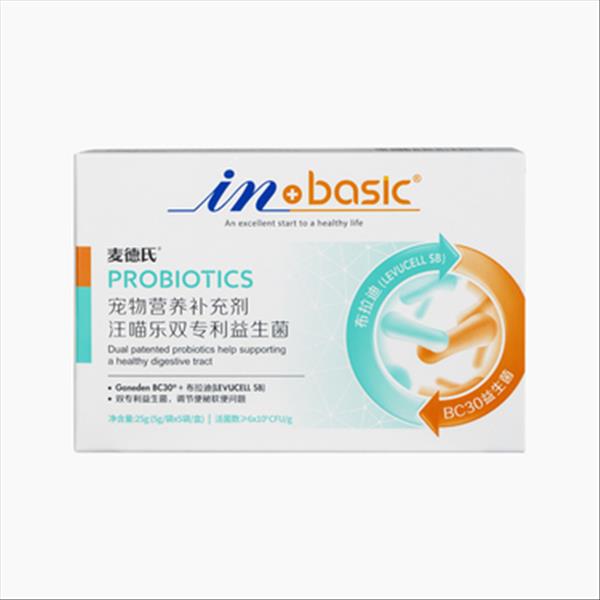 麦德氏inbasic 犬猫高单位活化益生菌 25g *2