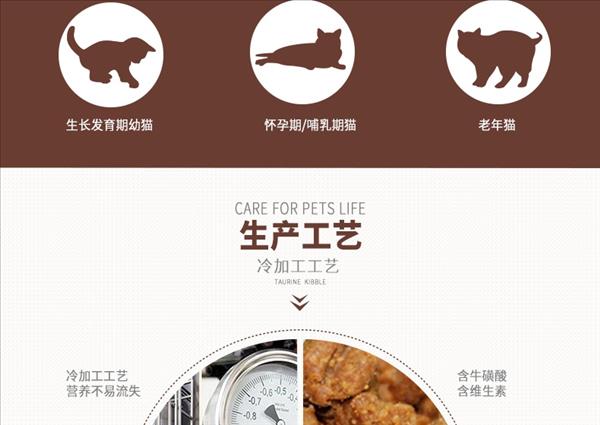 维斯康 猫专用牛磺酸卵磷脂颗粒营养保健品 300g 天然植素明亮双眼