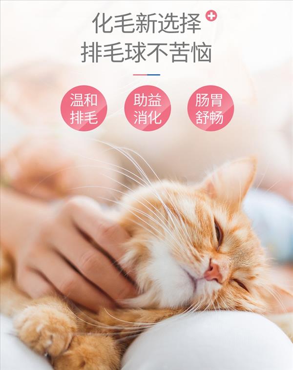 麦德氏 In-kat 猫用小麦草化毛片 120片/瓶 促排毛球