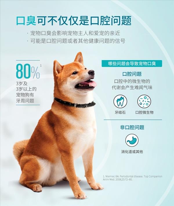 法国维克Virbac 犬猫用益口清漱口水 500ml 清洁口腔 法国进口