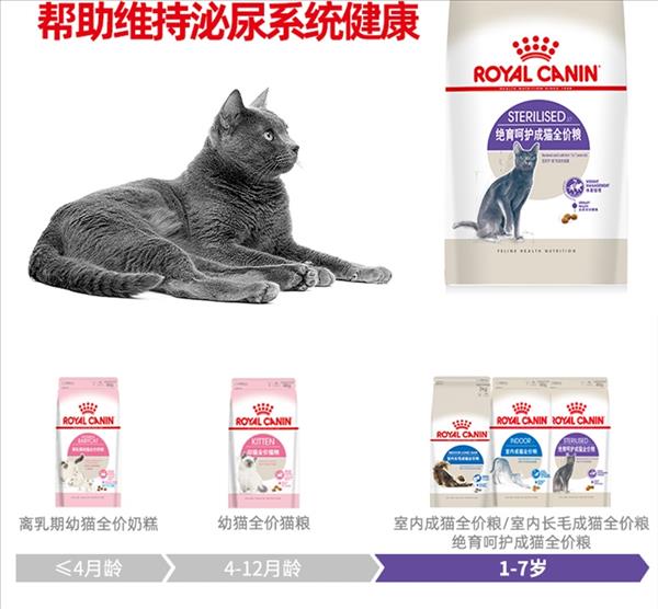 皇家 绝育呵护成猫全价粮 SA37/4.5KG 维持体态