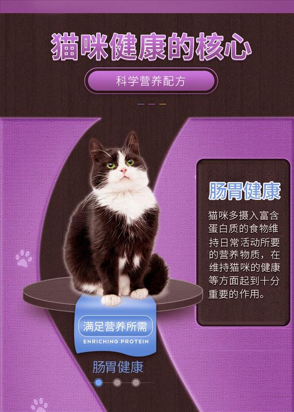 雷米高 澳丽得海洋鱼全价成猫猫粮10kg