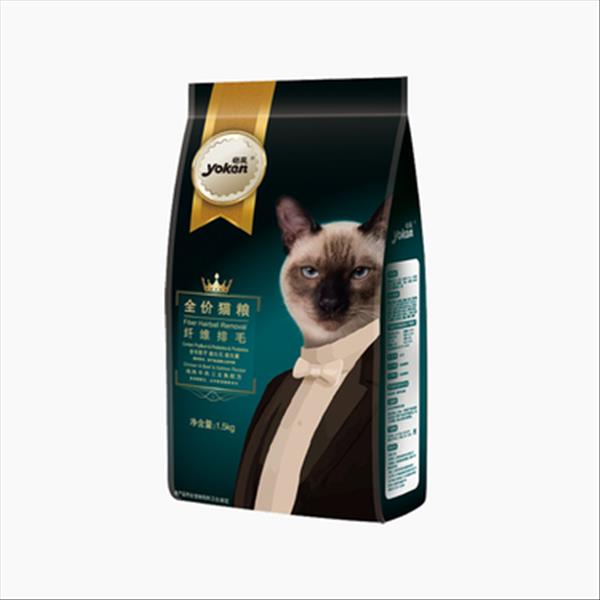 怡亲 金装纤维排毛全猫粮 1.5kg*3包