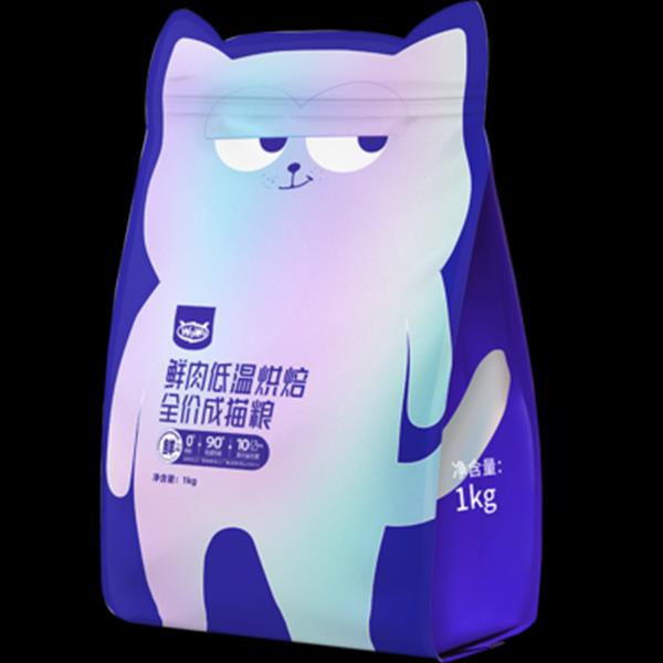 wowo 鲜肉低温烘焙全价成猫粮 1kg