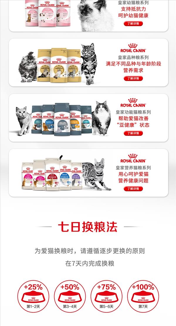 法国皇家Royal Canin 孕猫及12个月以下幼猫粮 400g K36