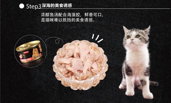 富力鲜 白身鲔鱼鲑鱼猫罐头85g 原装进口 猫湿粮