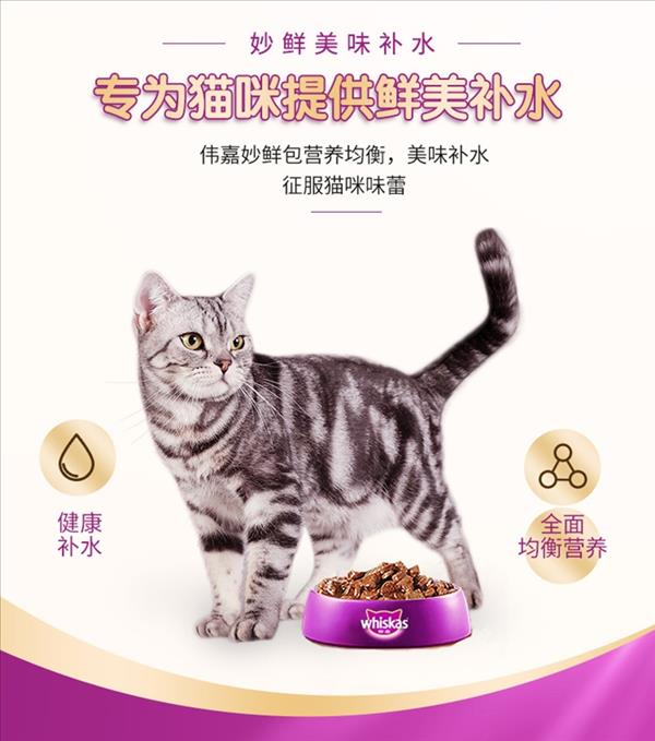 伟嘉 深海鲜鱼大龄猫妙鲜包 85g