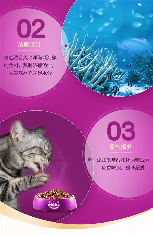 伟嘉 金枪鱼大龄猫8岁以上猫咪妙鲜包湿粮 85g