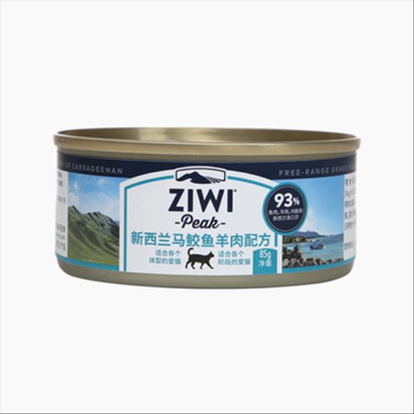 滋益巅峰Ziwi peak 无谷马鲛鱼羊肉主食猫罐头 85g 92%肉含量 新西兰进口