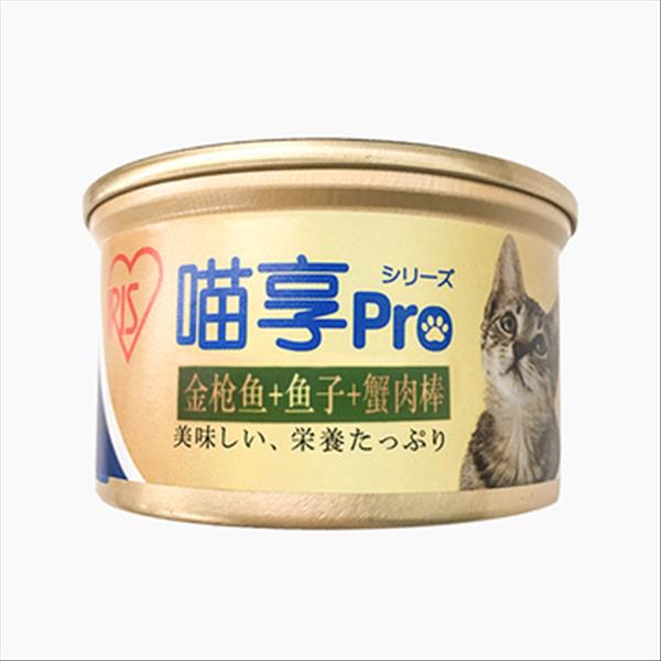 爱丽思Iris 猫享金枪鱼+鱼子+蟹肉猫罐头 80g 猫湿粮