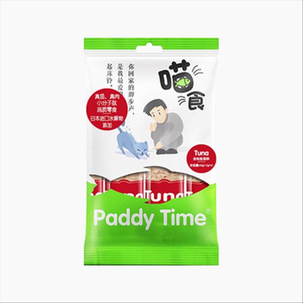 最宠Paddy Time 金枪鱼补水猫条零食 40g 添加猫草助排毛球